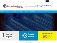 Tablet Screenshot of birminghamburner.co.uk